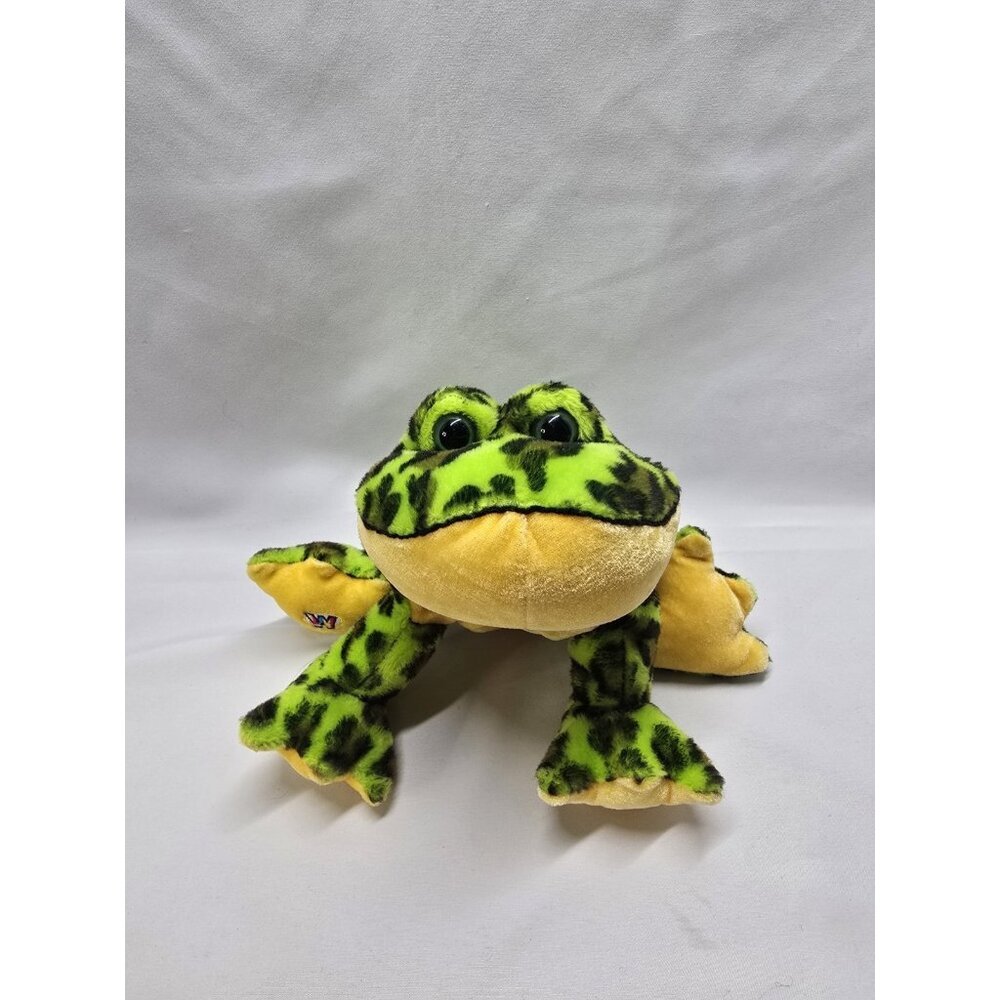 Ganz Webkinz Bullfrog HM114 No code- Stuffed Animal Toy- Retired